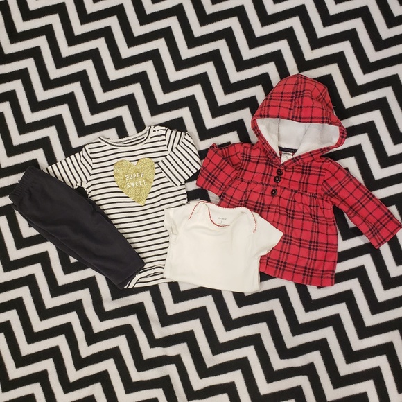 Carter's Other - Carter's Baby Girls Mix n' Match 4-Piece Bundle 3M